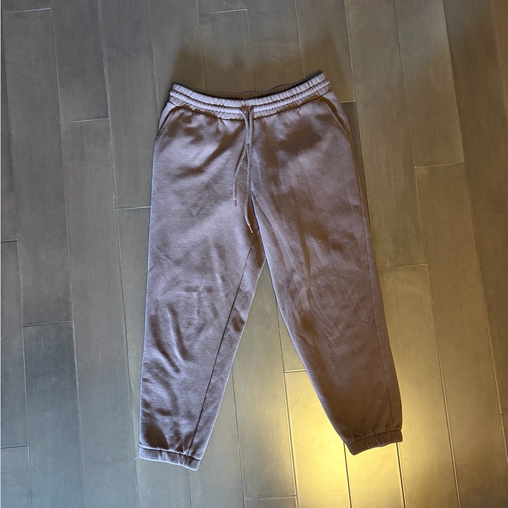 Miiyu Simons Brown Cuffed Sweatpants